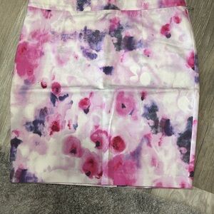 Lila Rose Pink and Purple Mini Pencil Skirt